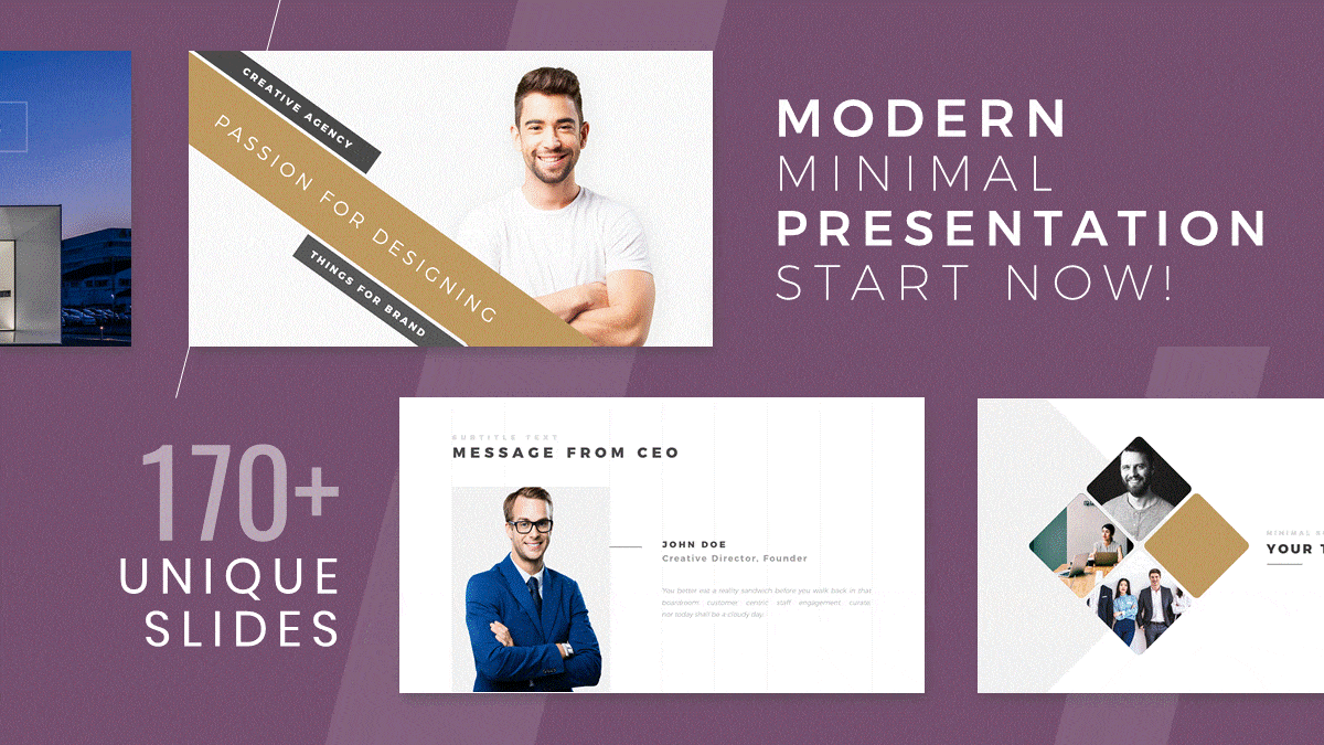 Minimal Pro Presentation Template cover 3